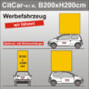 Preise für Werbefahrzeug CitCar-A1 plus Dachaufbau B200 x H100cm, /100 cm - Image 5